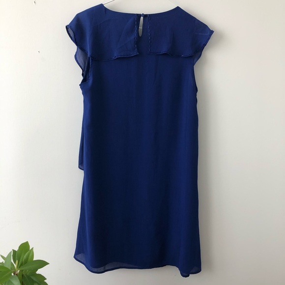 Royal Blue Dress Without Straps Size Small - Picture 1 of 10